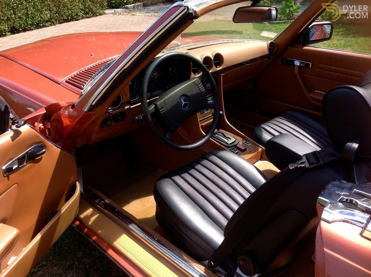 1978 Mercedes-Benz 450 SL Rare Inca Red, foto 10