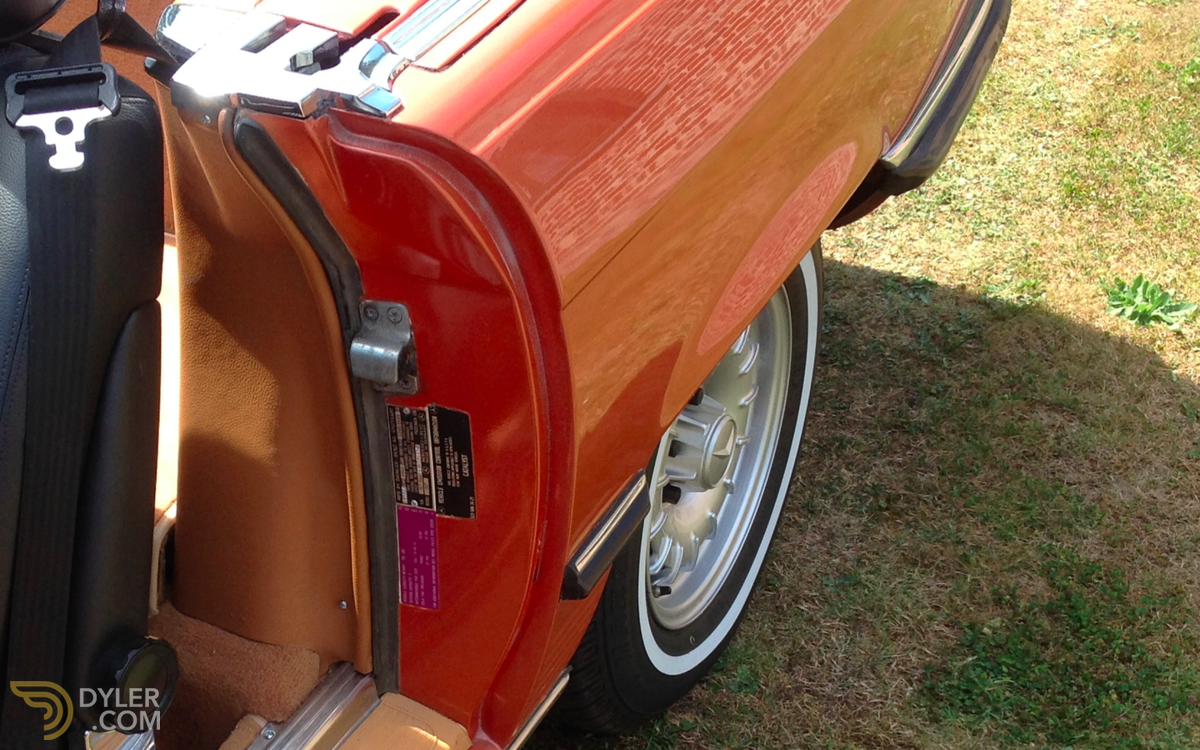 1978 Mercedes-Benz 450 SL Rare Inca Red, foto 7