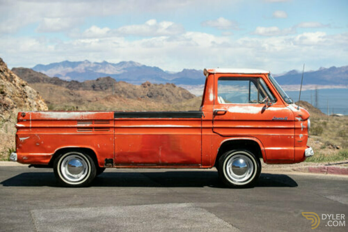 1960 Chevrolet Corvair ramp side truck, foto 5