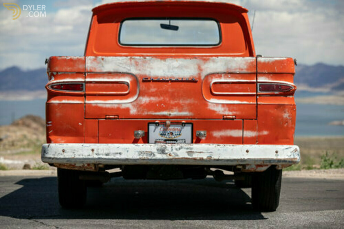 1960 Chevrolet Corvair ramp side truck, foto 10