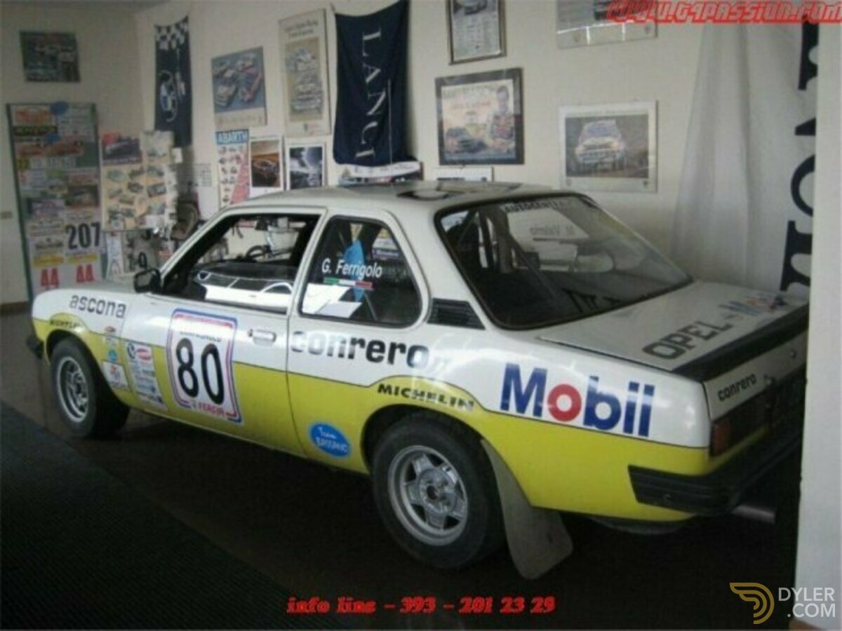 1981 Opel Ascona 2.0 SR GR.2 Rally - Permute, foto 3