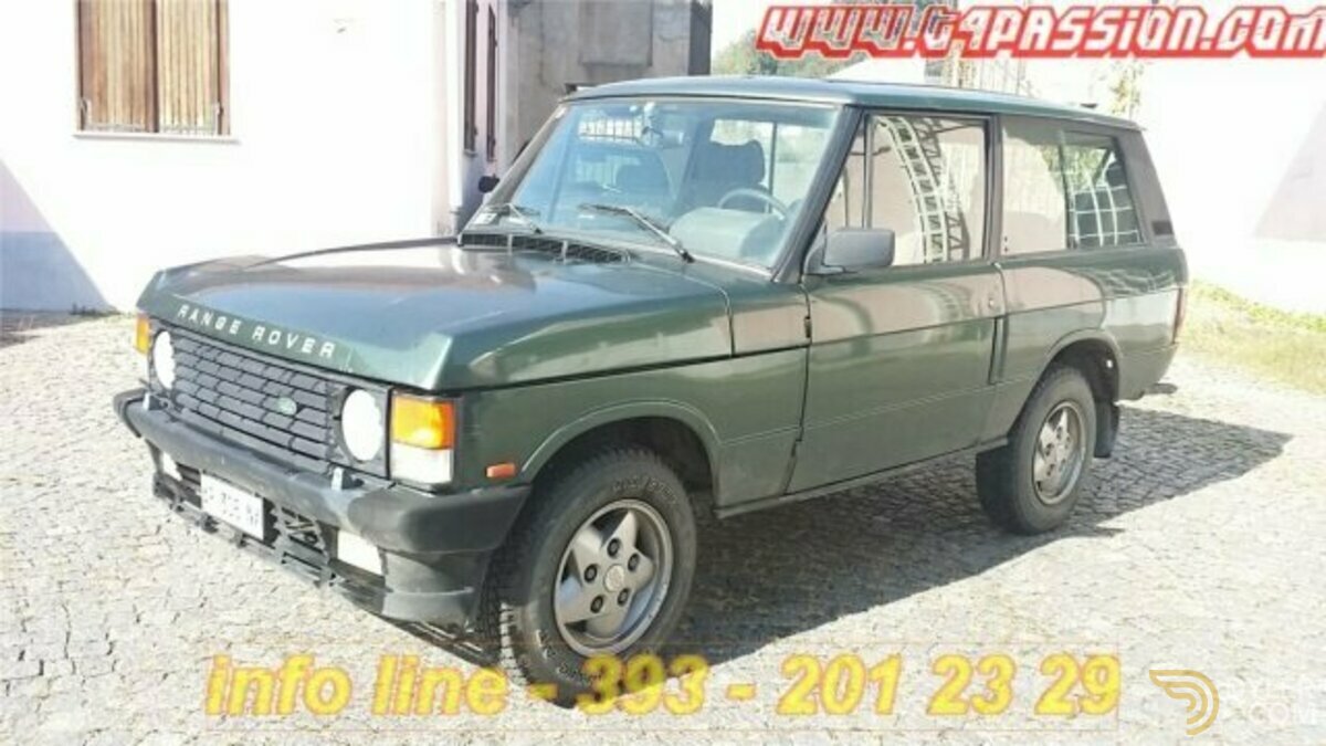 1992 Land Rover Range Rover 200 Tdi 3 porte -Gancio Traino PERMUTE, foto 2