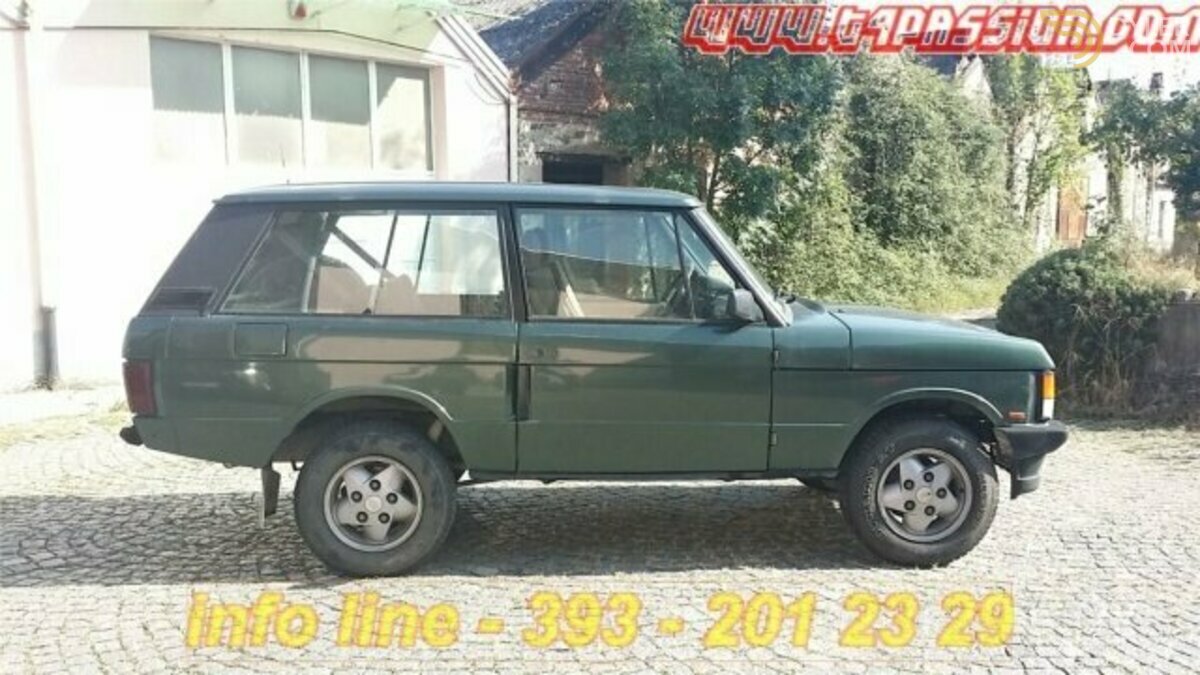 1992 Land Rover Range Rover 200 Tdi 3 porte -Gancio Traino PERMUTE, foto 7