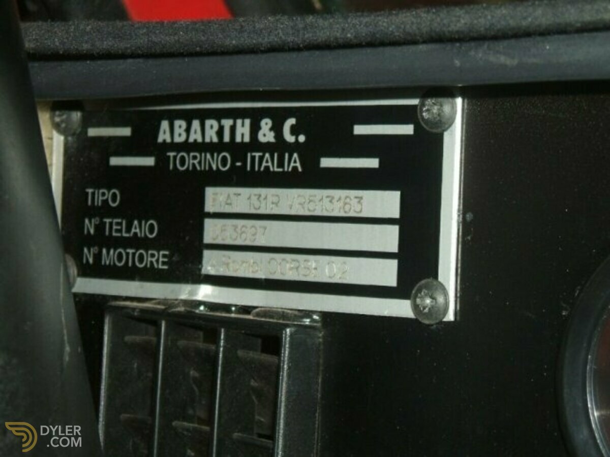 1979 Fiat 131 Racing GR2 Rally Storici Abarth - PERMUTE, foto 4