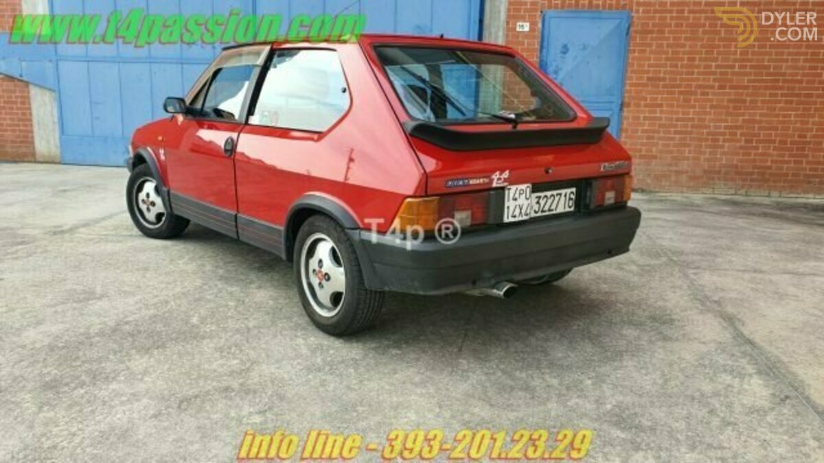 1987 Fiat Ritmo 130 TC 1 serie Abarth, foto 3