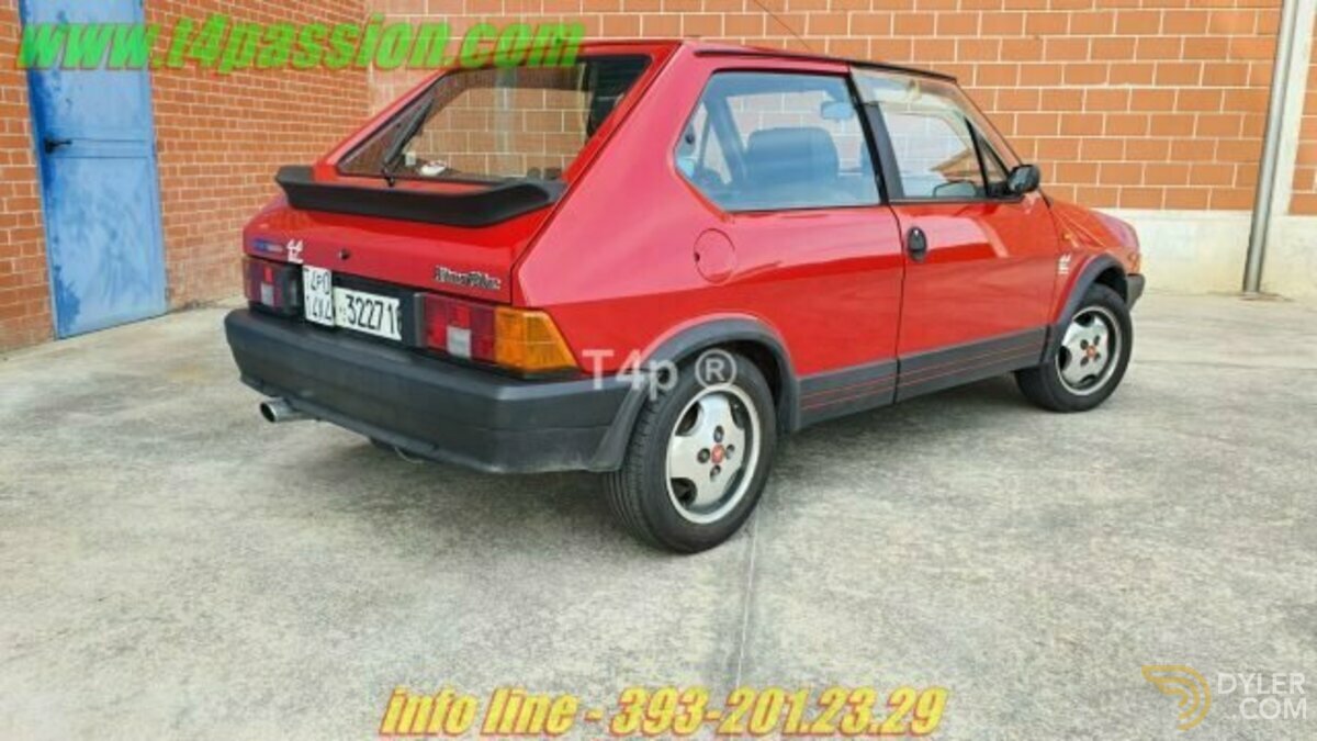 1987 Fiat Ritmo 130 TC 1 serie Abarth, foto 4