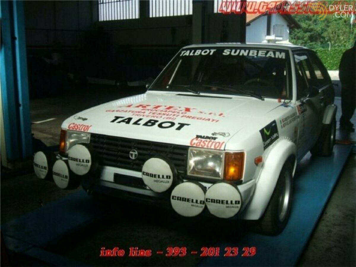 1981 Talbot Samba Sumbeam 1.6 ti - Rally Gr2 no Lotus, foto 2