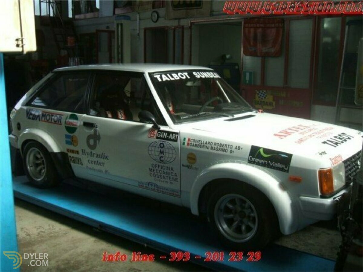1981 Talbot Samba Sumbeam 1.6 ti - Rally Gr2 no Lotus, foto 3