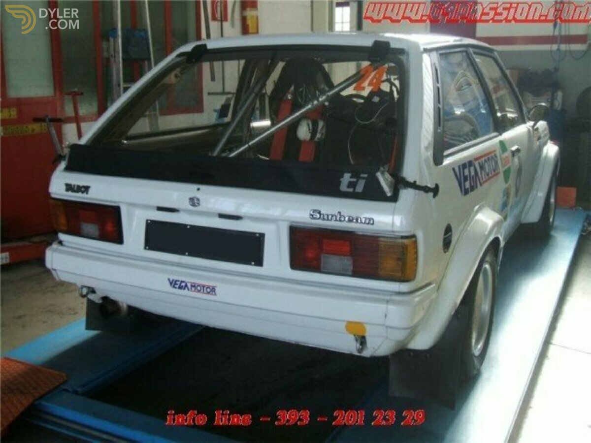 1981 Talbot Samba Sumbeam 1.6 ti - Rally Gr2 no Lotus, foto 4
