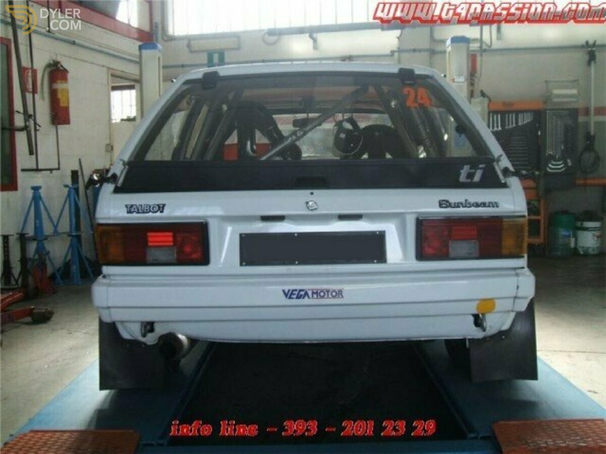 1981 Talbot Samba Sumbeam 1.6 ti - Rally Gr2 no Lotus, foto 5