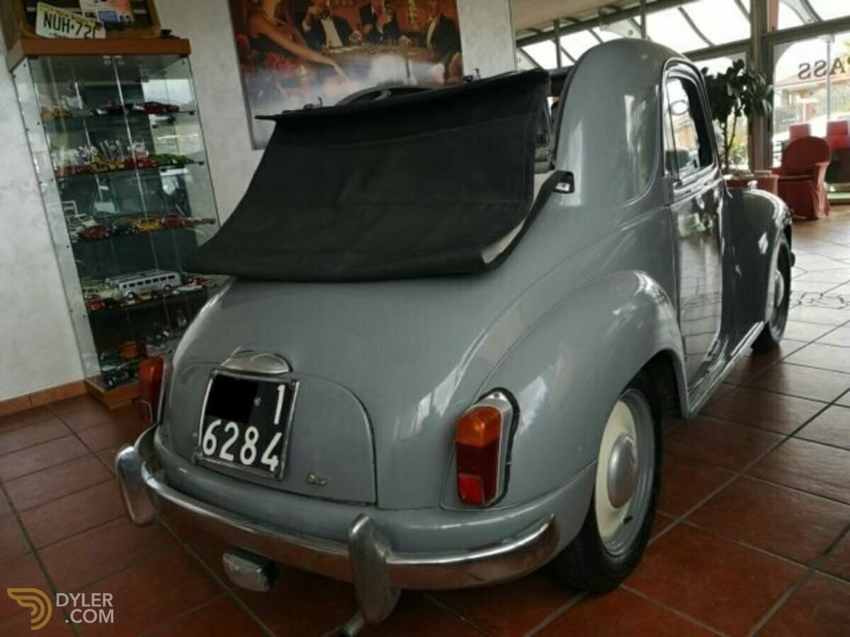 1954 Fiat 500C CONVERTIBILE, foto 3
