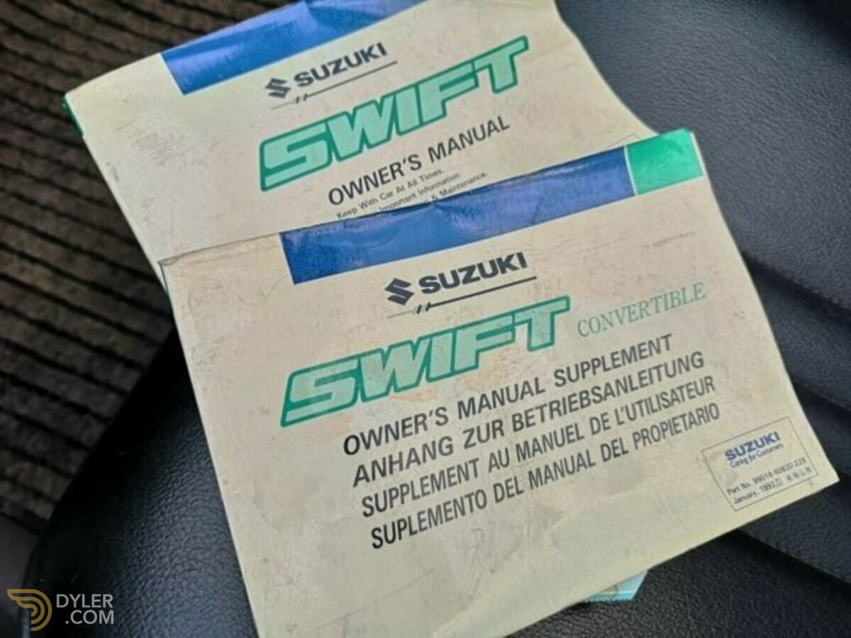 1992 Suzuki Swift 1.3 CABRIO ( ARIA CONDIZIONATA / SERVOSTERZO ), foto 12