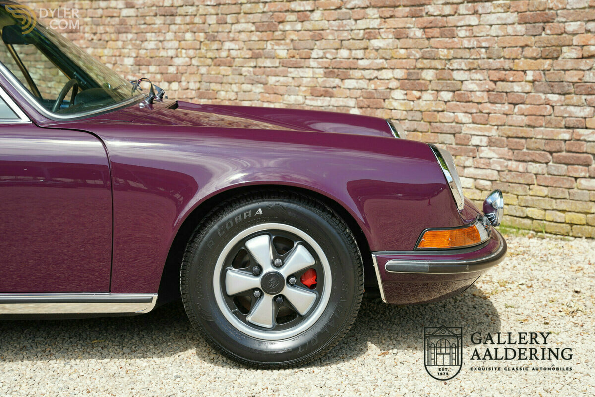 1972 Porsche 911 2.4 E Ölklappe, foto 3