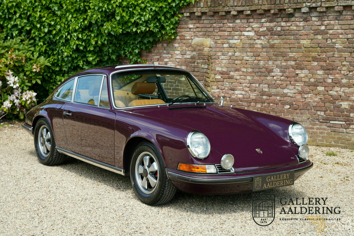 1972 Porsche 911 2.4 E Ölklappe, foto 8