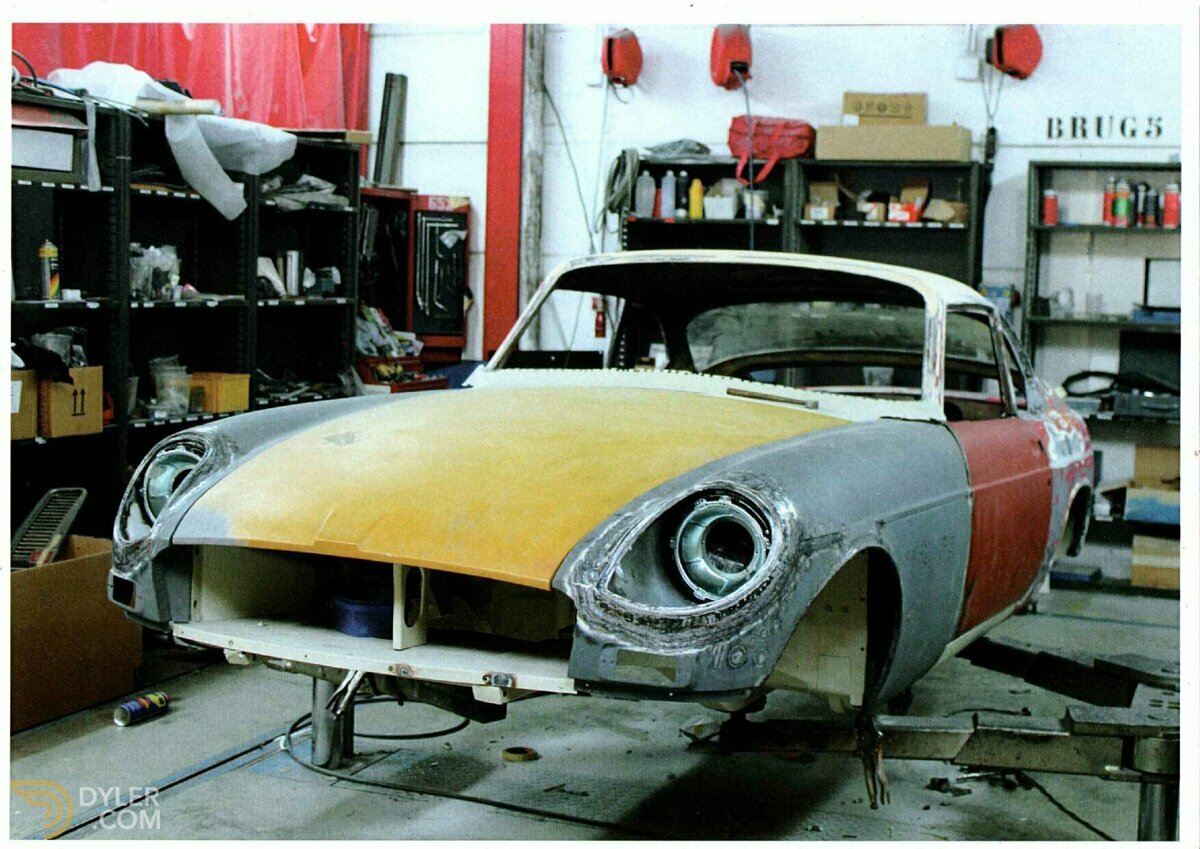 1969 MG MGB 1800 BERLINETTE JACQUES COUNE, foto 10
