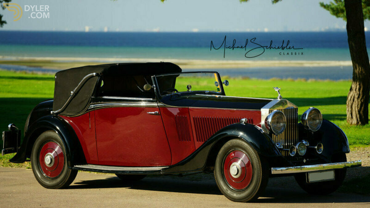 1933 Rolls-Royce 20/25 3 position Drophead Coupe, foto 1