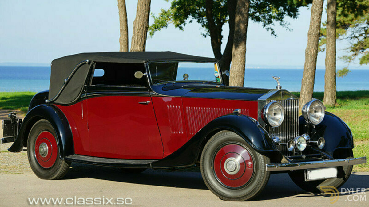 1933 Rolls-Royce 20/25 3 position Drophead Coupe, foto 3