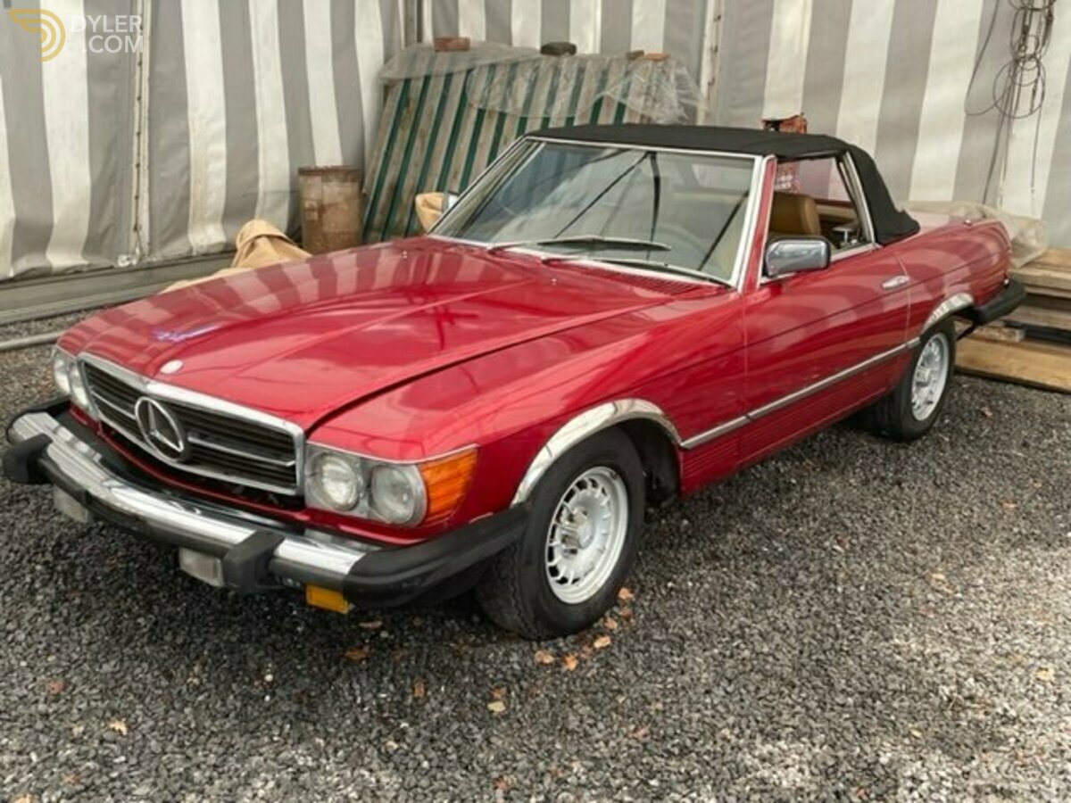 1985 Mercedes-Benz 380 SL Project Not Running,Bobby Ewing Look, foto 2