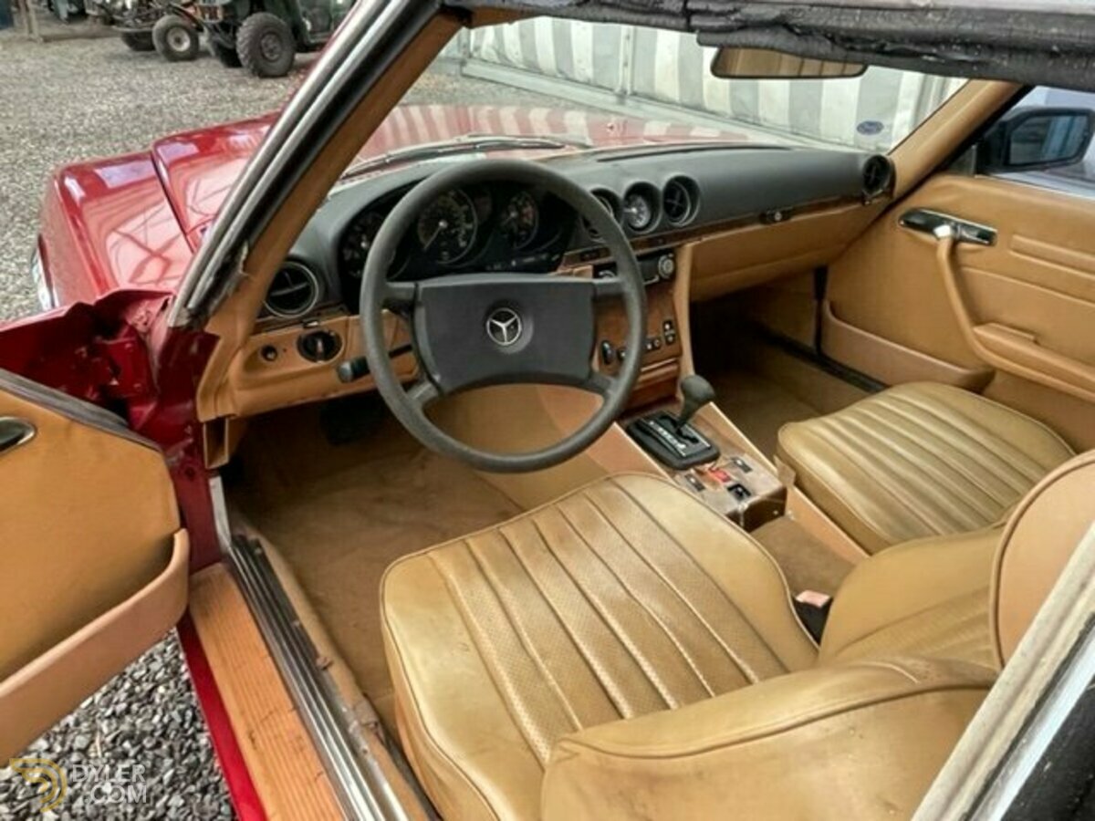 1985 Mercedes-Benz 380 SL Project Not Running,Bobby Ewing Look, foto 3
