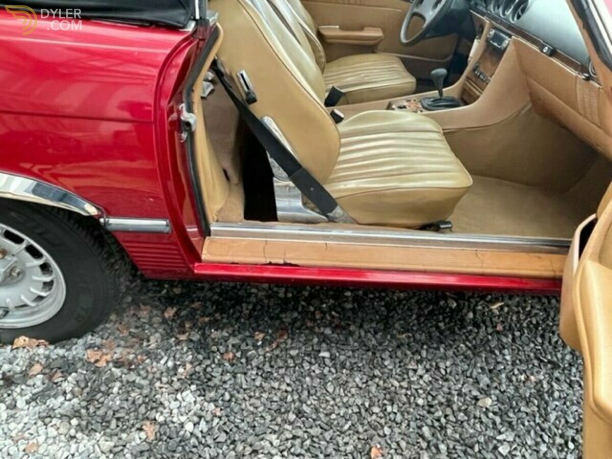 1985 Mercedes-Benz 380 SL Project Not Running,Bobby Ewing Look, foto 11