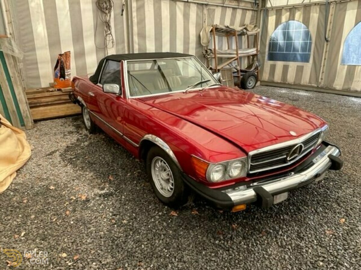 1985 Mercedes-Benz 380 SL Project Not Running,Bobby Ewing Look, foto 10