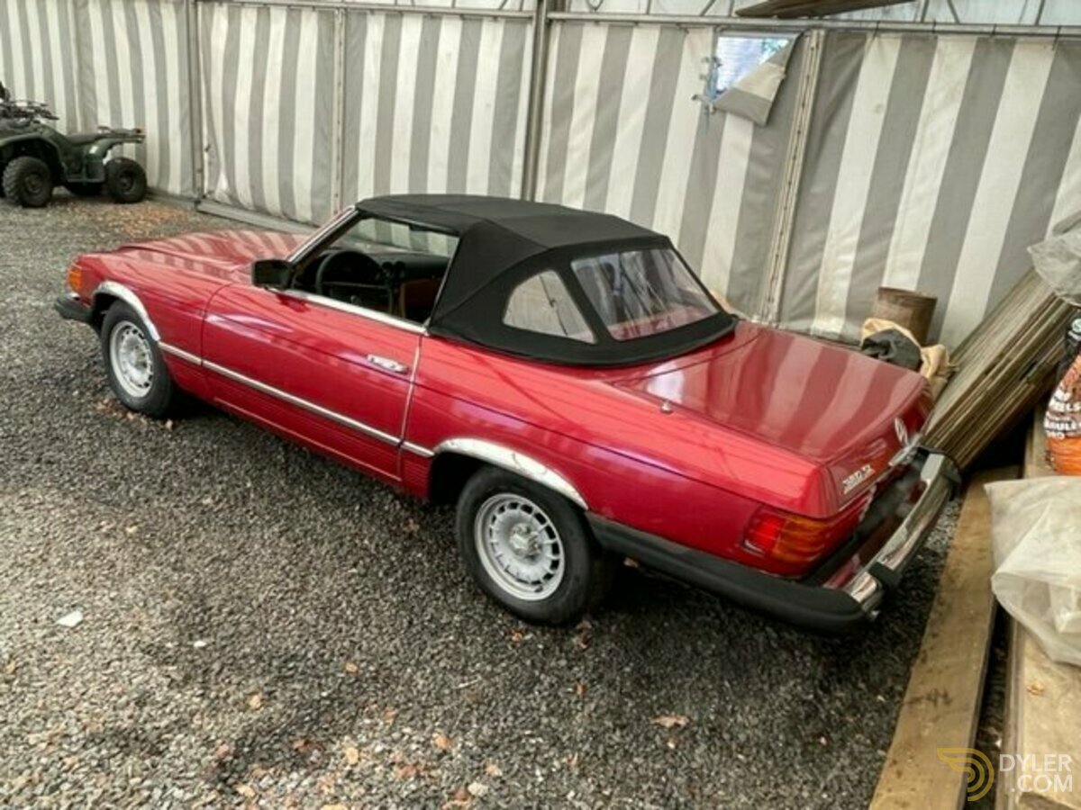 1985 Mercedes-Benz 380 SL Project Not Running,Bobby Ewing Look, foto 7