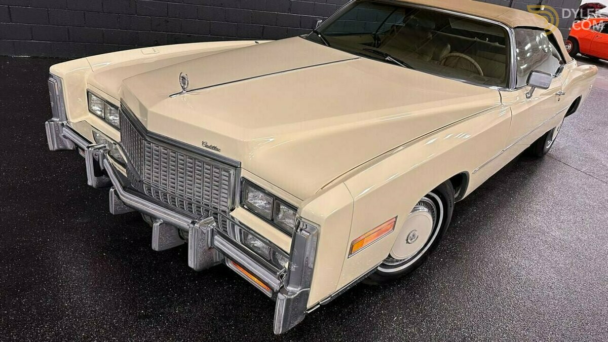 1976 Cadillac Eldorado CALIFORNIA CONVERTIBLE SMOG TEST CLEAN, foto 5