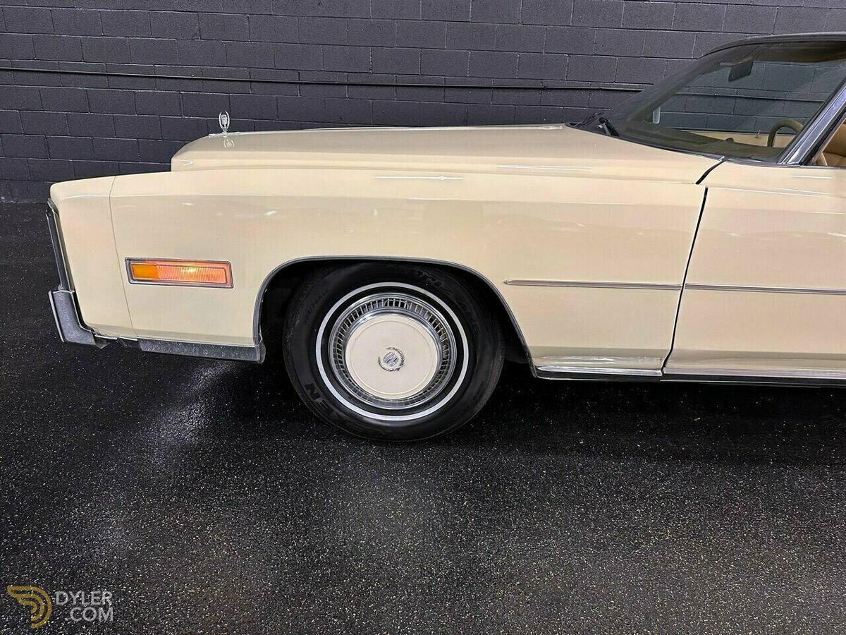 1976 Cadillac Eldorado CALIFORNIA CONVERTIBLE SMOG TEST CLEAN, foto 10