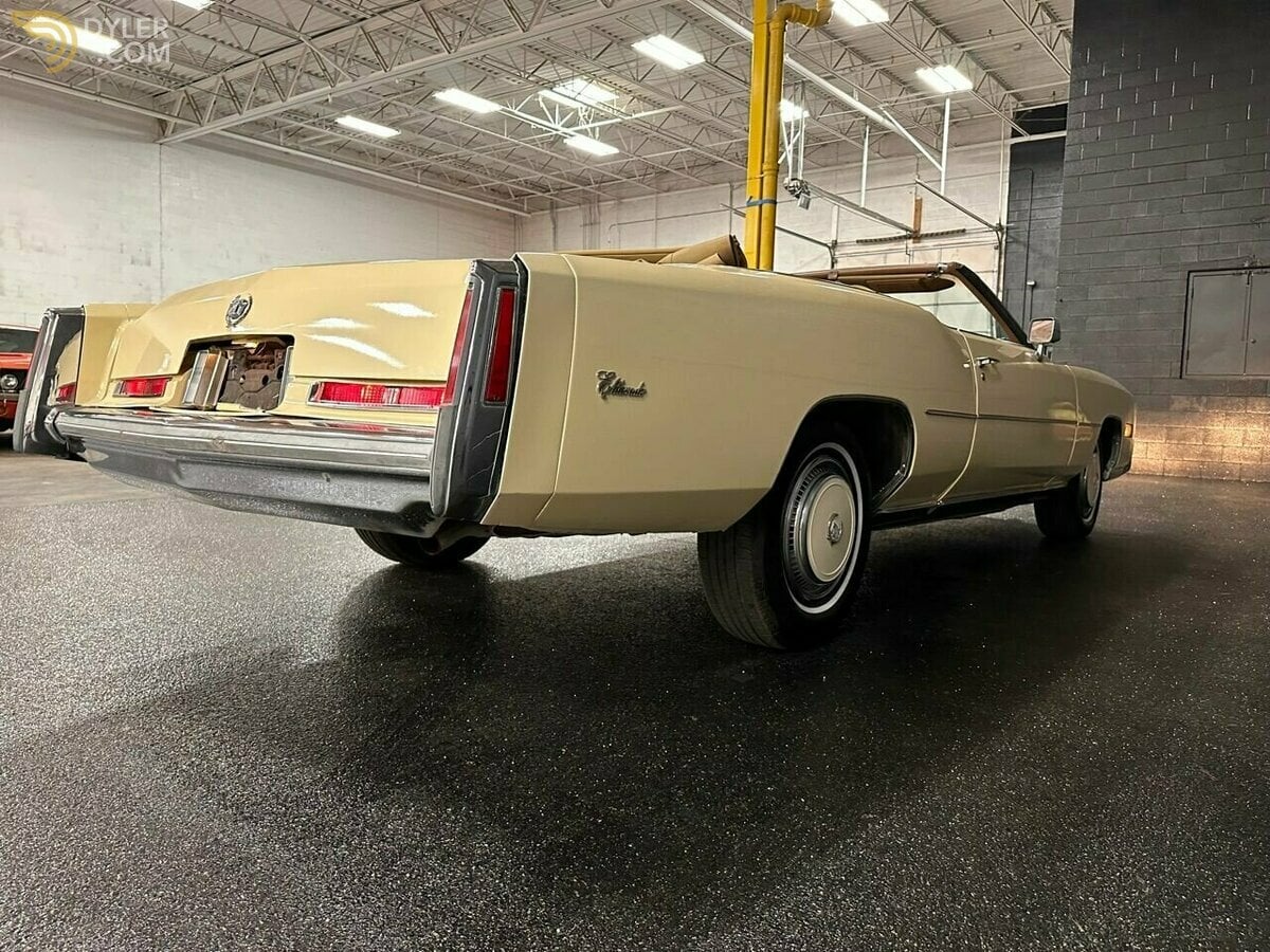 1976 Cadillac Eldorado CALIFORNIA CONVERTIBLE SMOG TEST CLEAN, foto 11