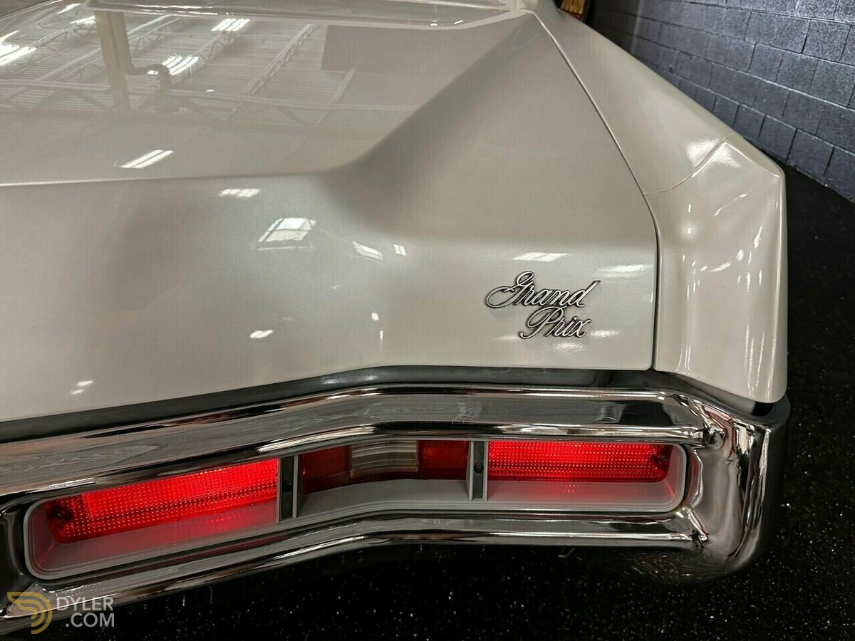 1972 Pontiac Grand Prix MODEL J REAL NICE NEW PEARL WHITE PAINT JOB!, foto 3