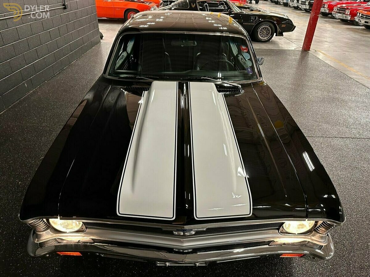 1971 Chevrolet Nova TUXEDO BLACK SS PAINT IS INCREDIBLE | AC PS PDB, foto 9