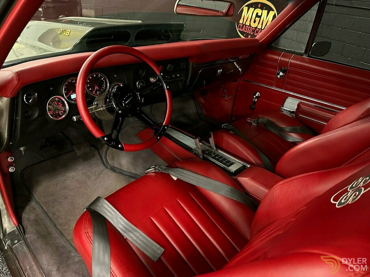 1968 Chevrolet Chevelle REAL SS VIN #138 | 588ci 4L80 | SHADOW GRAY, foto 7
