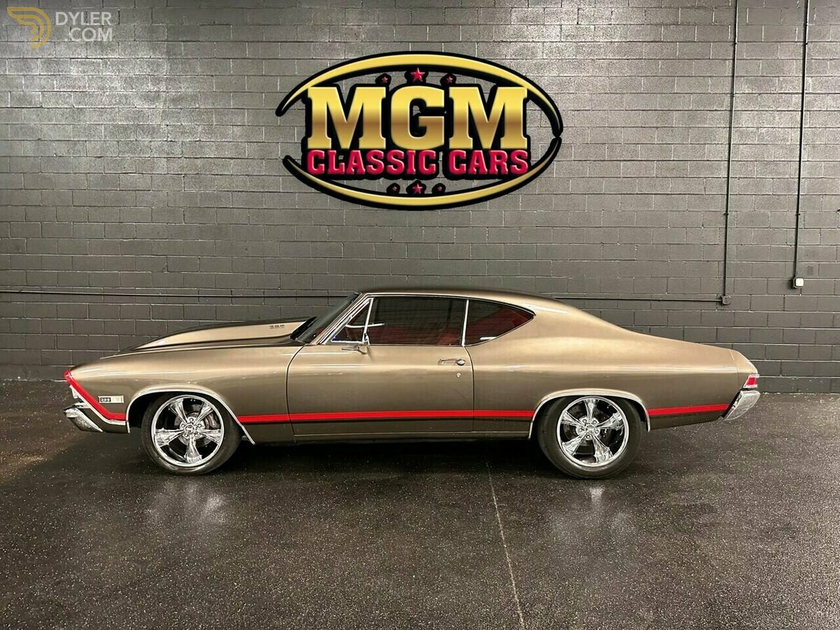 1968 Chevrolet Chevelle REAL SS VIN #138 | 588ci 4L80 | SHADOW GRAY, foto 2
