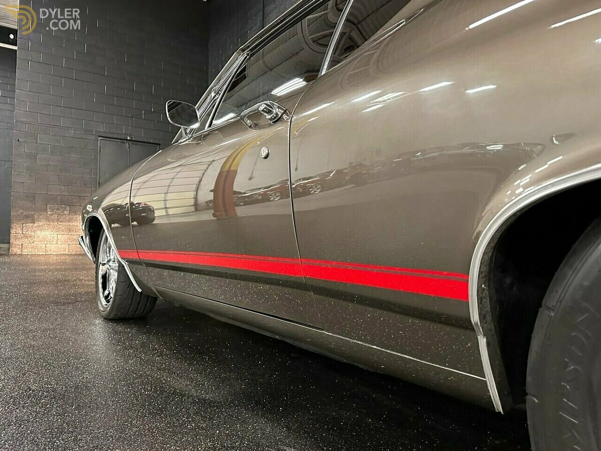 1968 Chevrolet Chevelle REAL SS VIN #138 | 588ci 4L80 | SHADOW GRAY, foto 8