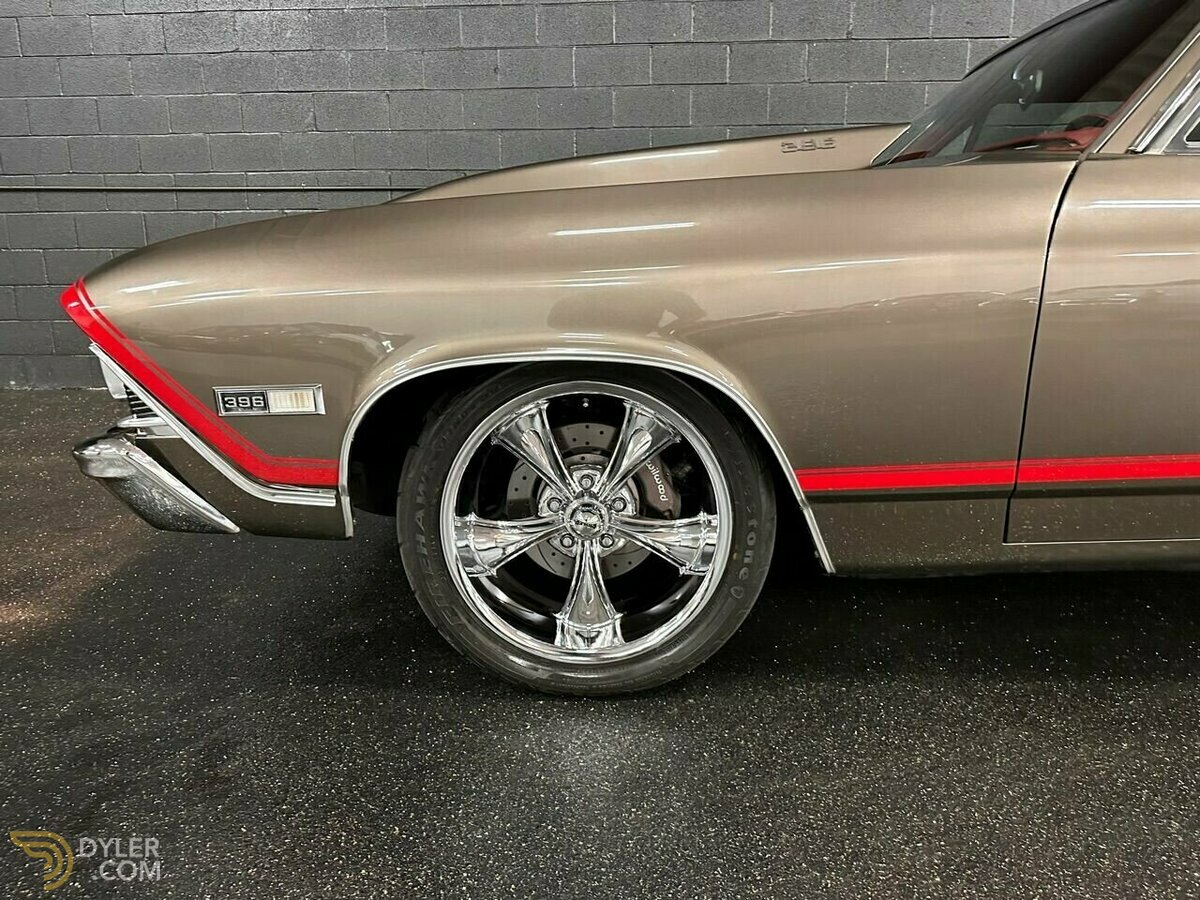 1968 Chevrolet Chevelle REAL SS VIN #138 | 588ci 4L80 | SHADOW GRAY, foto 6