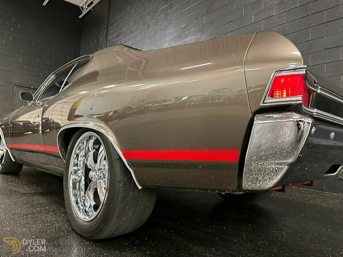 1968 Chevrolet Chevelle REAL SS VIN #138 | 588ci 4L80 | SHADOW GRAY, foto 9