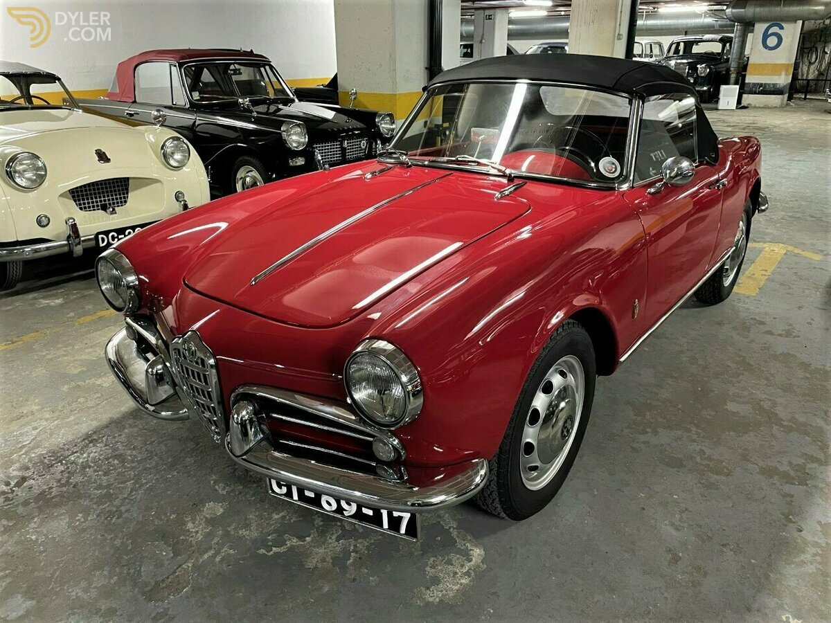 1959 Alfa Romeo Giulietta Spider 750 D Passo Corto, foto 1