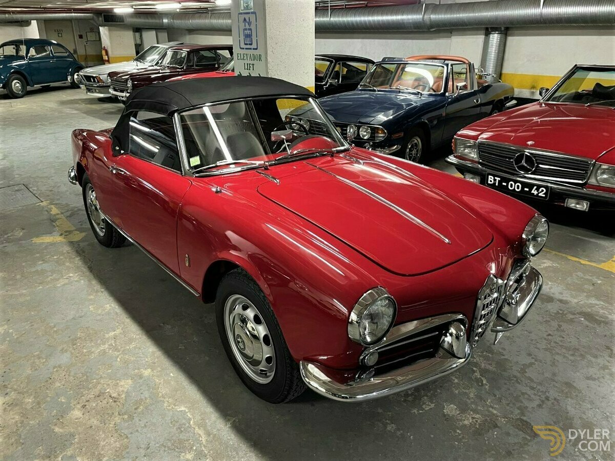 1959 Alfa Romeo Giulietta Spider 750 D Passo Corto, foto 4