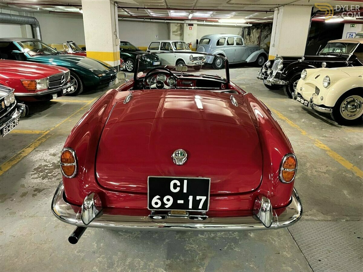 1959 Alfa Romeo Giulietta Spider 750 D Passo Corto, foto 8