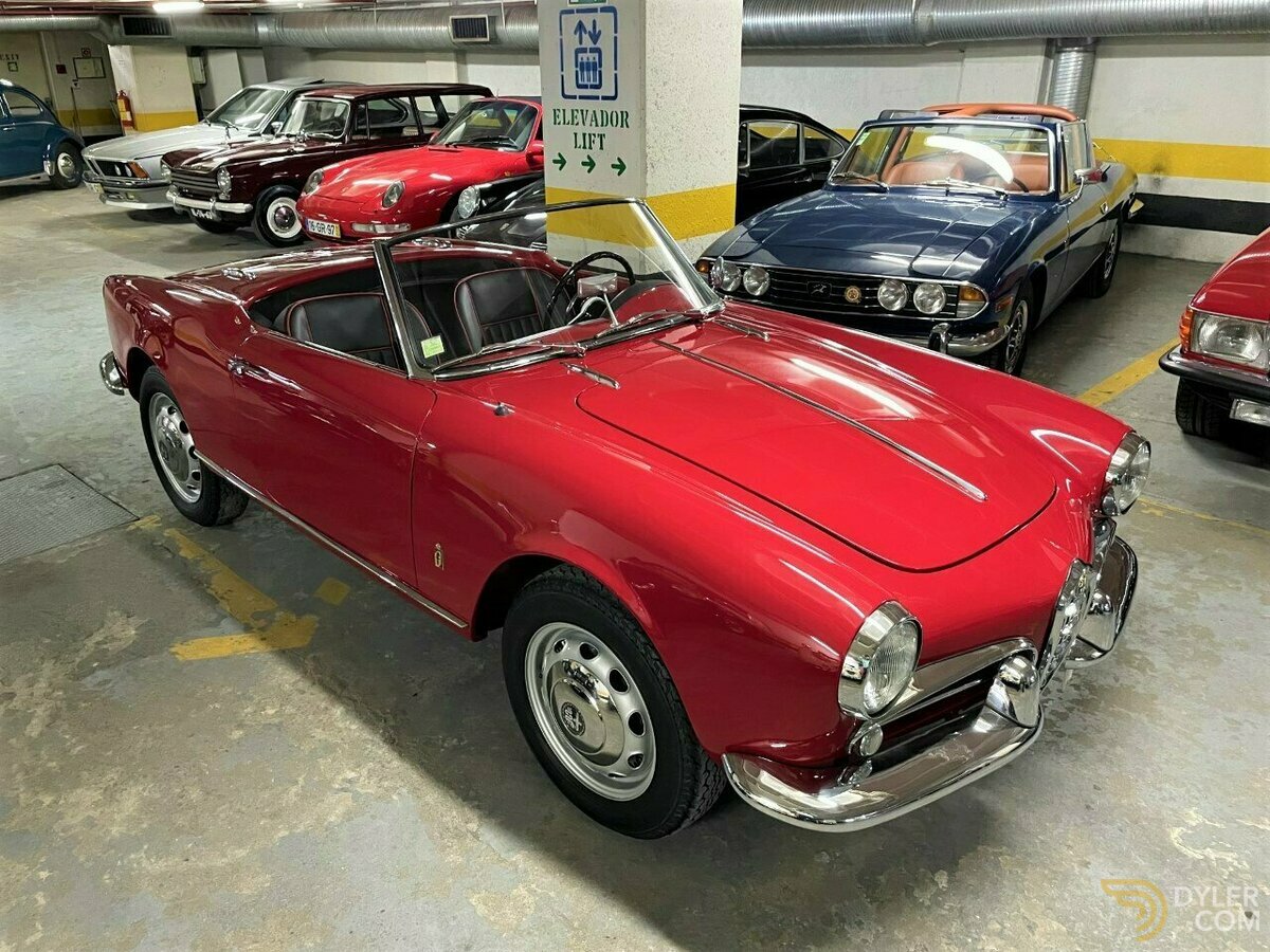 1959 Alfa Romeo Giulietta Spider 750 D Passo Corto, foto 9