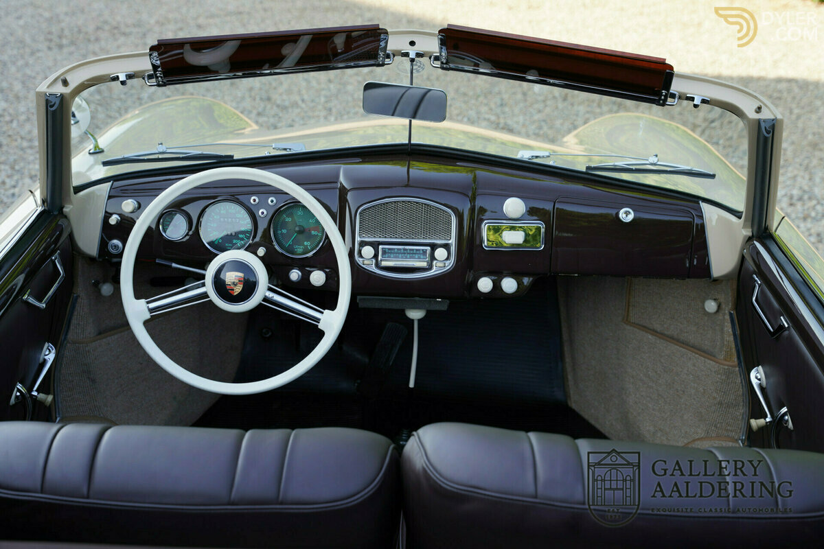 1954 Porsche 356 Convertible Reutter, foto 4