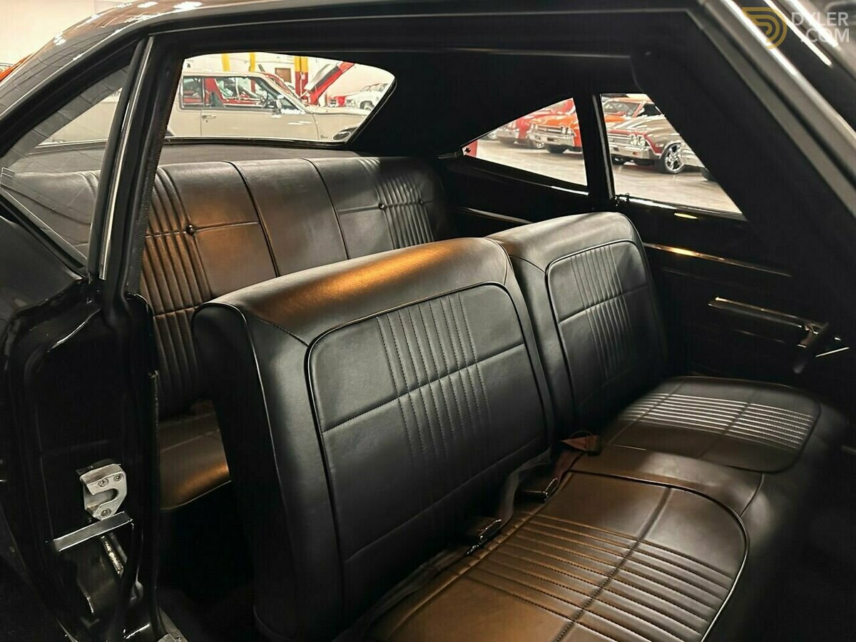 1968 Dodge Coronet JET BLACK-STRAIGHT BODY SEE VIDEO MUST SEE!, foto 4