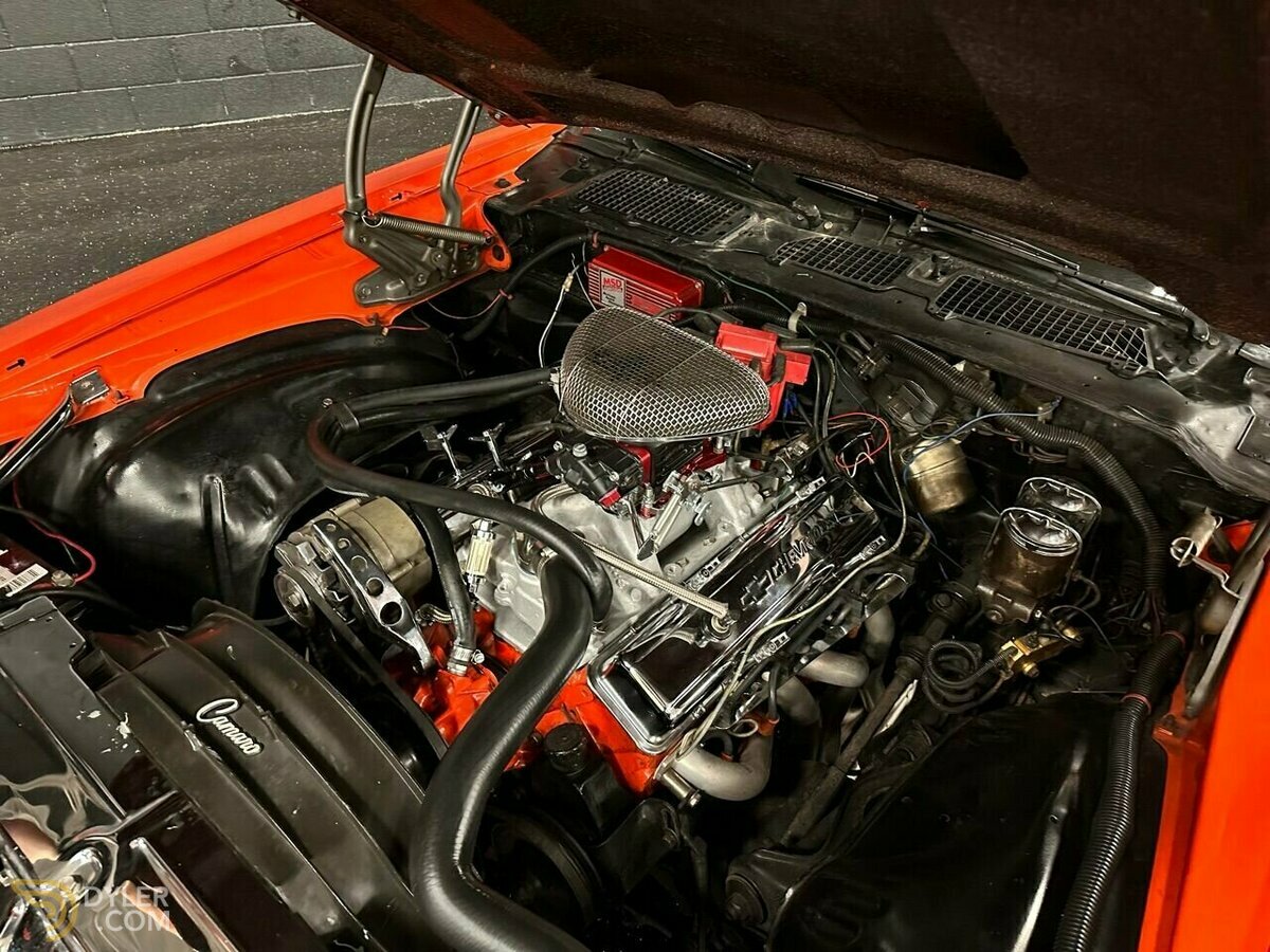 1972 Chevrolet Camaro HUGGER ORANGE 4 SPEED TRANS | NICE PAINT!, foto 8