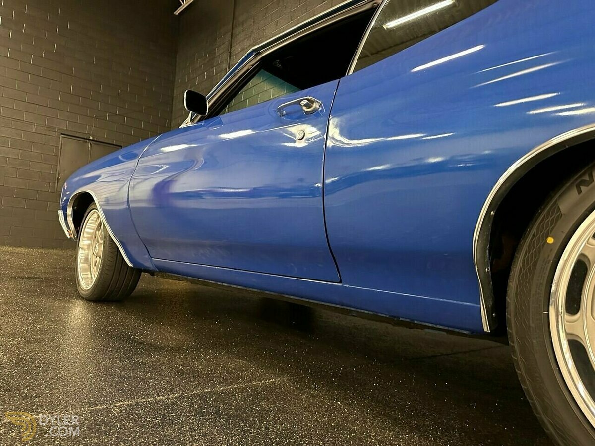 1970 Chevrolet Chevelle LS V8 MODERN DRIVELINE OVERDRIVE TRANS PRO TOURIN, foto 6