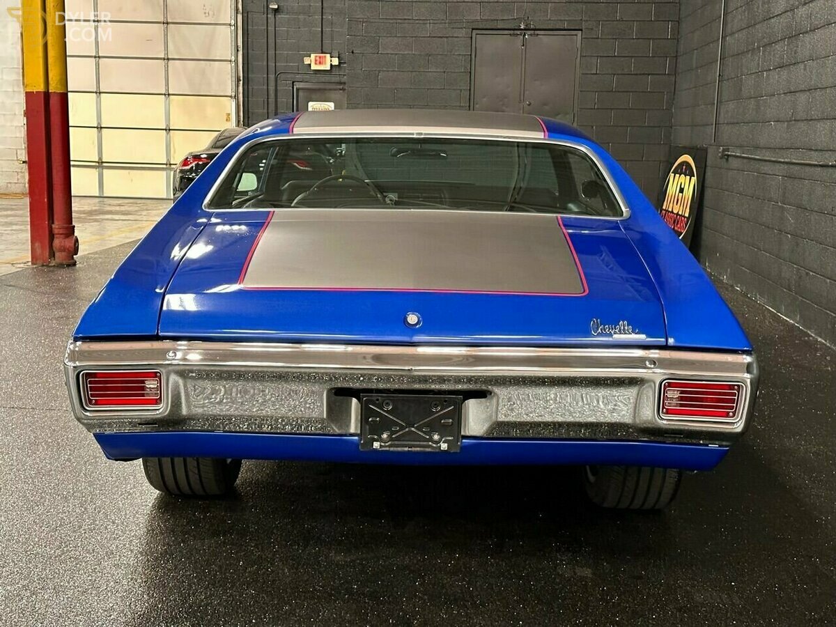 1970 Chevrolet Chevelle LS V8 MODERN DRIVELINE OVERDRIVE TRANS PRO TOURIN, foto 7