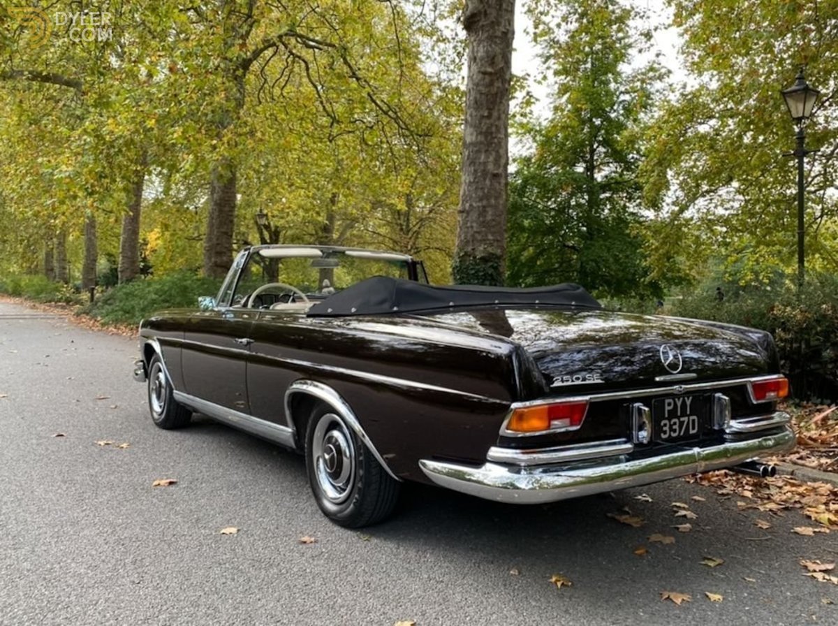 1966 Mercedes-Benz 250 SE Convertible, foto 7
