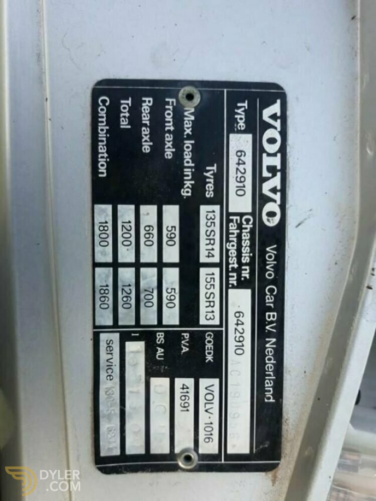 1981 DAF 66 / Volvo km 80.000, foto 10