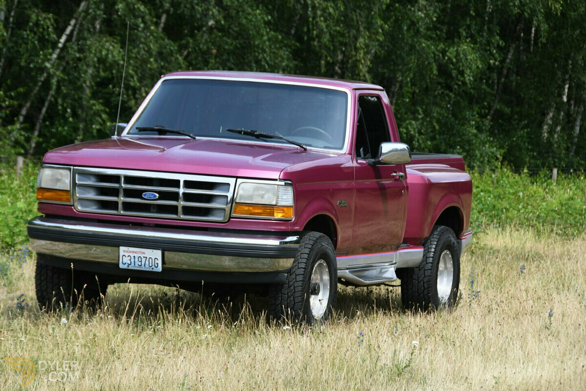 1992 Ford F-150 Stepside V8 4X4 Shortbed, foto 6