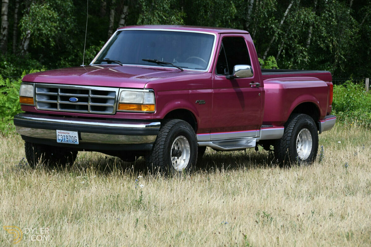 1992 Ford F-150 Stepside V8 4X4 Shortbed, foto 7