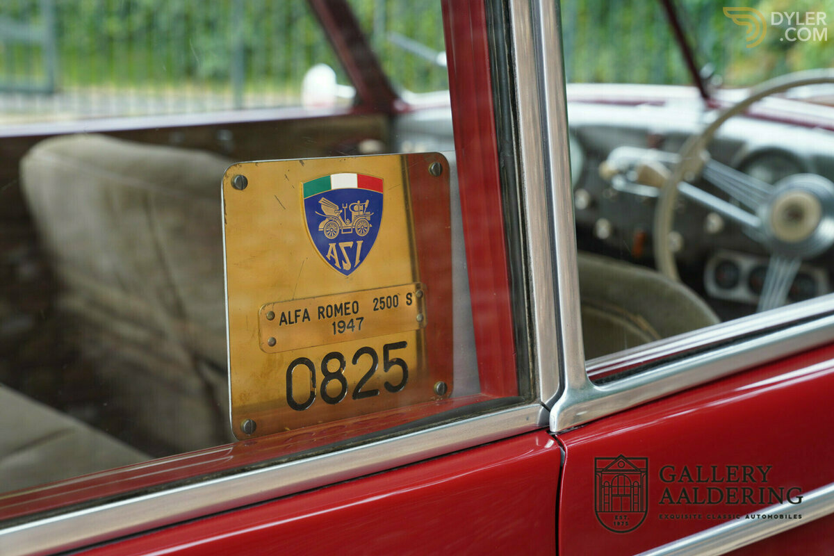 1947 Alfa Romeo 6C 2500 Freccia d’Oro, foto 11